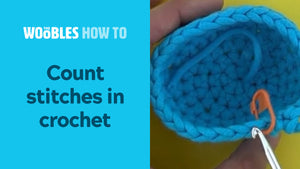 Parts of a crochet stitch