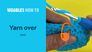 How to yarn over in crochet