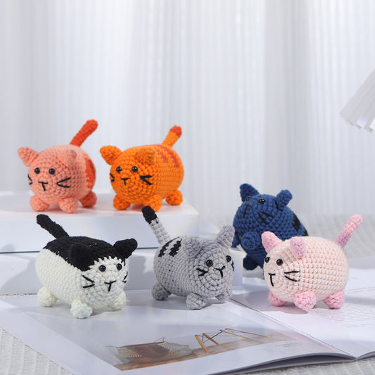 Cat Doll Hand Knitting Kit