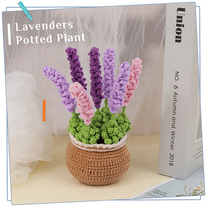 Large Potted Plant DIY Handmade Weaving Material Kit