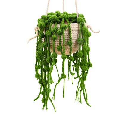 Buddha beads hanging basket DIY handmade knitting material package