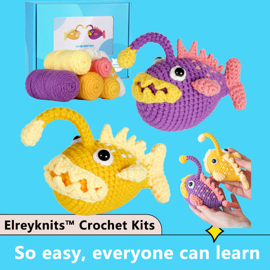 Monkfish Crochet Kit