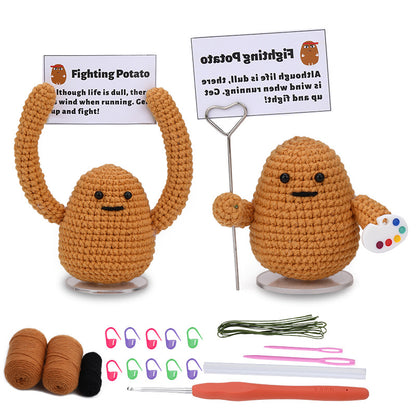 Sticky Note Potato Baby Hand Knitting Kit