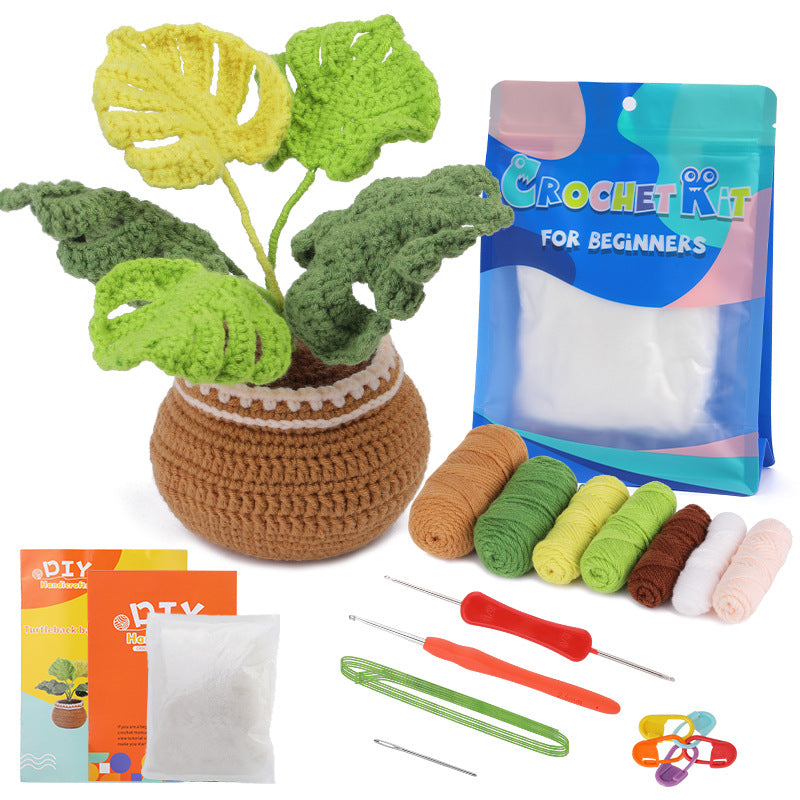 Potted Plant Decoration Handmade Weaving Material Kit