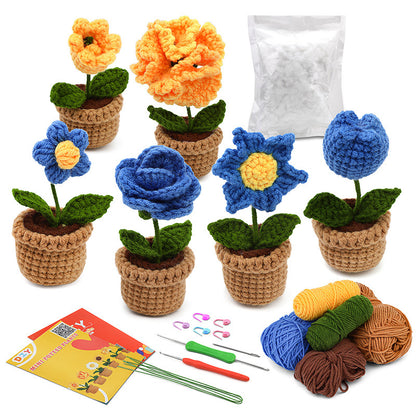 Potted Plant Decoration Handmade Weaving Material Kit